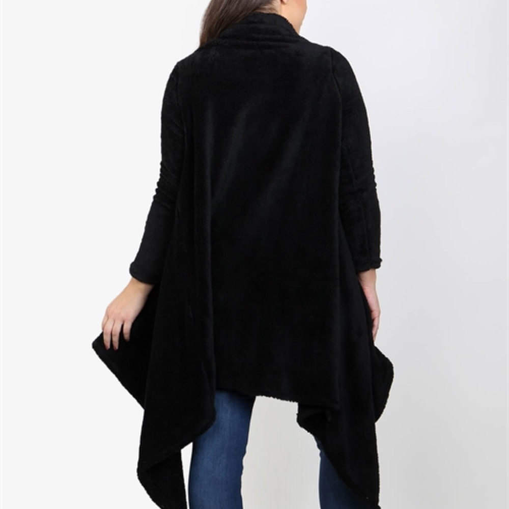 Black Cardigan Sweater - Picture 2 of 5
